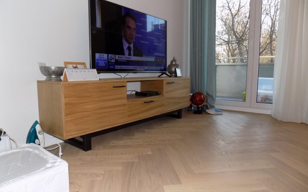 Szafka TV dąb